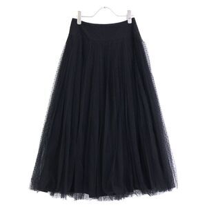 Christian DIOR Black 7e21305a1810 Dot Skirt 38